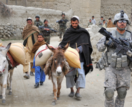 U.S. Soldier in Afghanistan